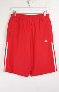 VINTAGE ADIDAS TRACK PANT SHORTS (M)