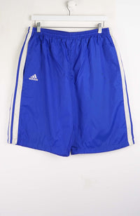 VINTAGE ADIDAS TRACK PANT SHORTS (M)
