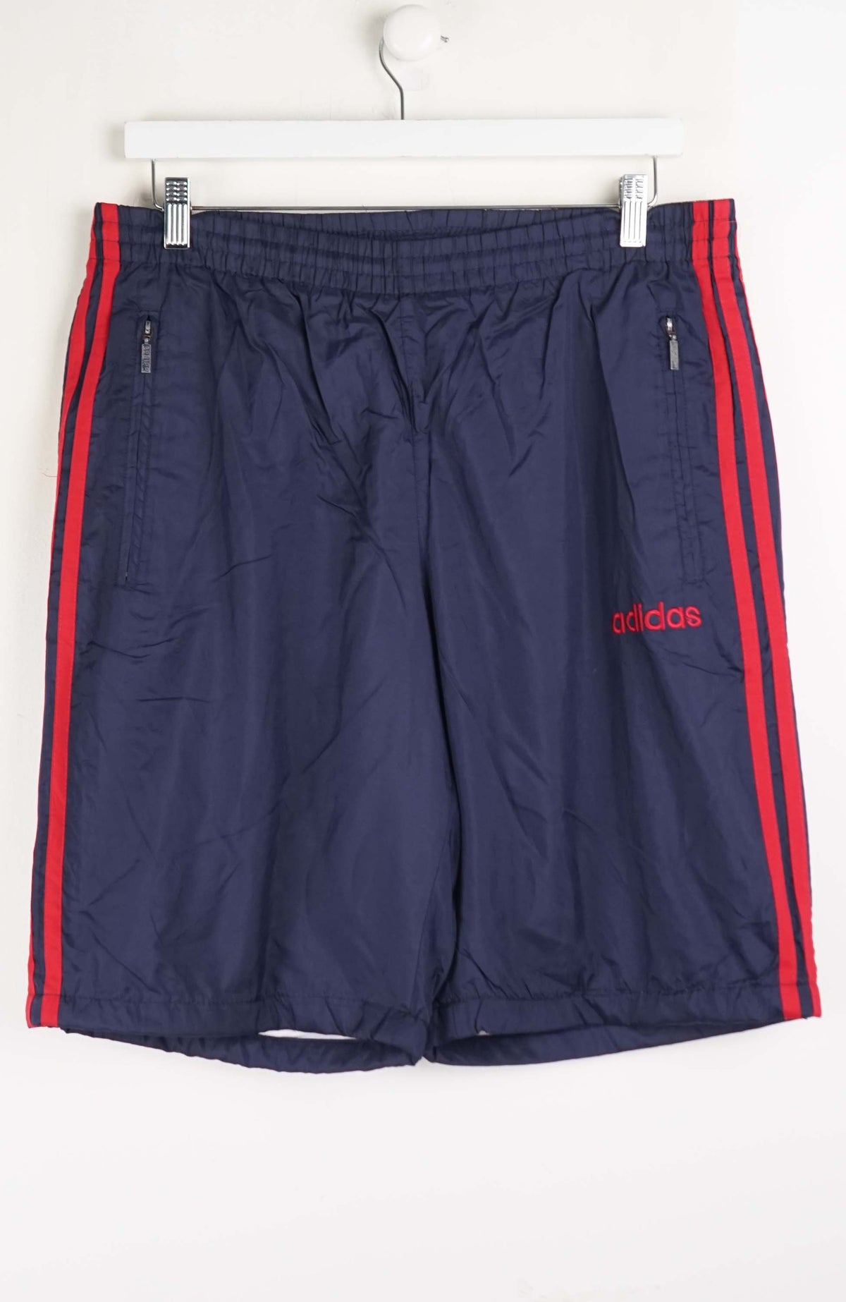 VINTAGE ADIDAS TRACK PANT SHORTS (M)