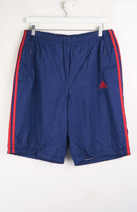 VINTAGE ADIDAS TRACK PANT SHORTS (M)
