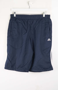 VINTAGE ADIDAS TRACK PANT SHORTS (M)