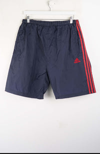 VINTAGE ADIDAS TRACK PANT SHORTS (M)