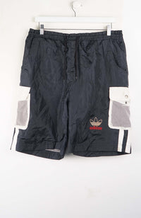 VINTAGE ADIDAS TRACK PANT SHORTS (M)