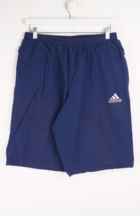 VINTAGE ADIDAS TRACK PANT SHORTS (S)