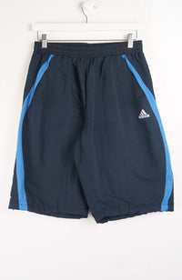 VINTAGE ADIDAS TRACK PANT SHORTS (S)