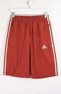 VINTAGE ADIDAS TRACK PANT SHORTS (S)