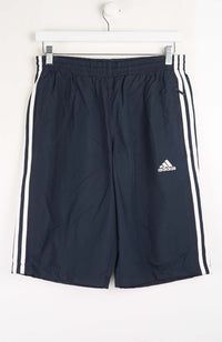 VINTAGE ADIDAS TRACK PANT SHORTS (S)
