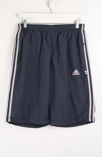 VINTAGE ADIDAS TRACK PANT SHORTS (S)