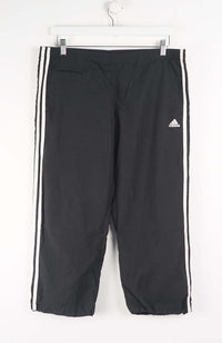 VINTAGE ADIDAS TRACK PANT SHORTS (XL)