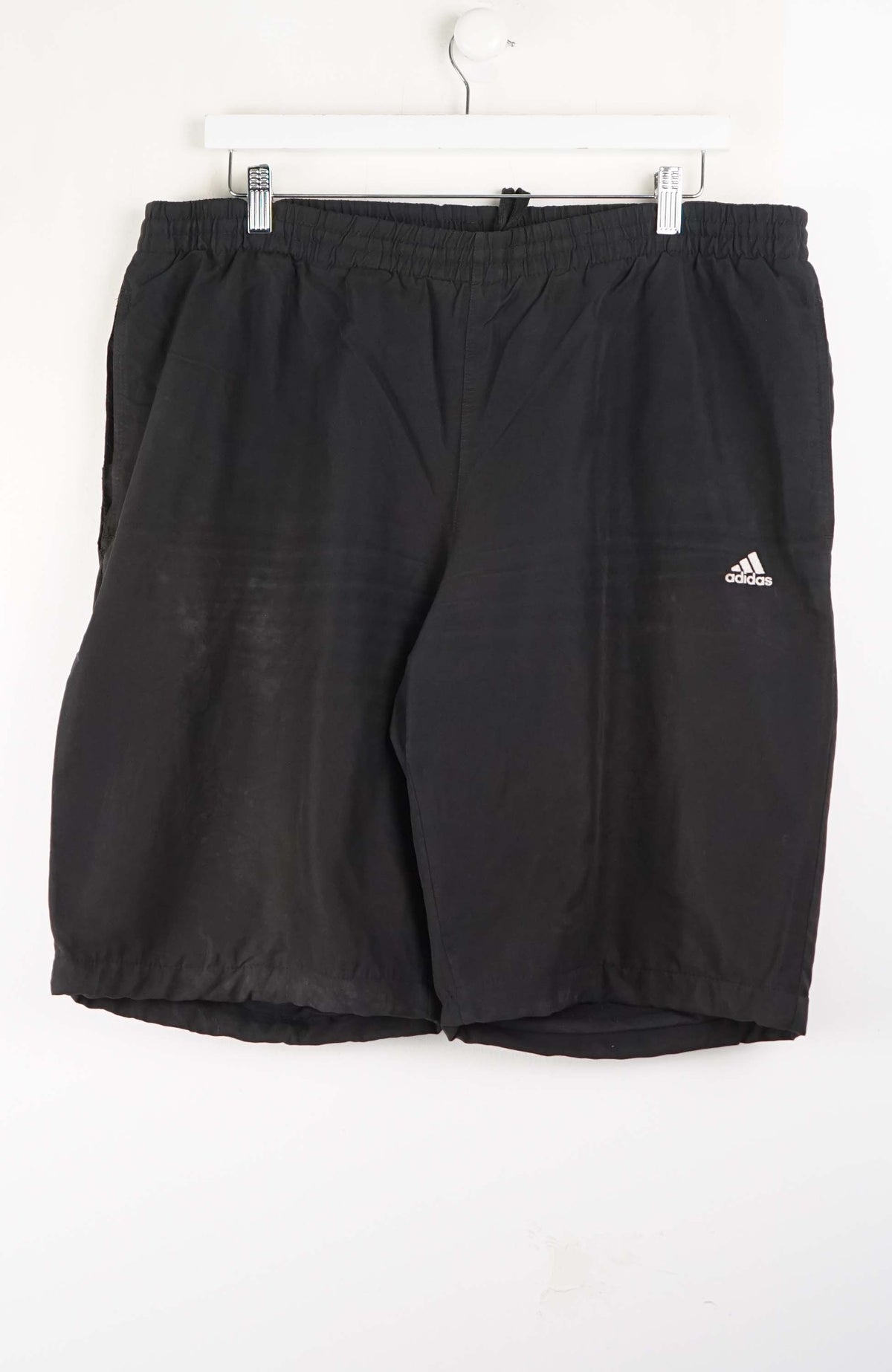 VINTAGE ADIDAS TRACK PANT SHORTS (XL)