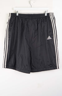 VINTAGE ADIDAS TRACK PANT SHORTS (XL)