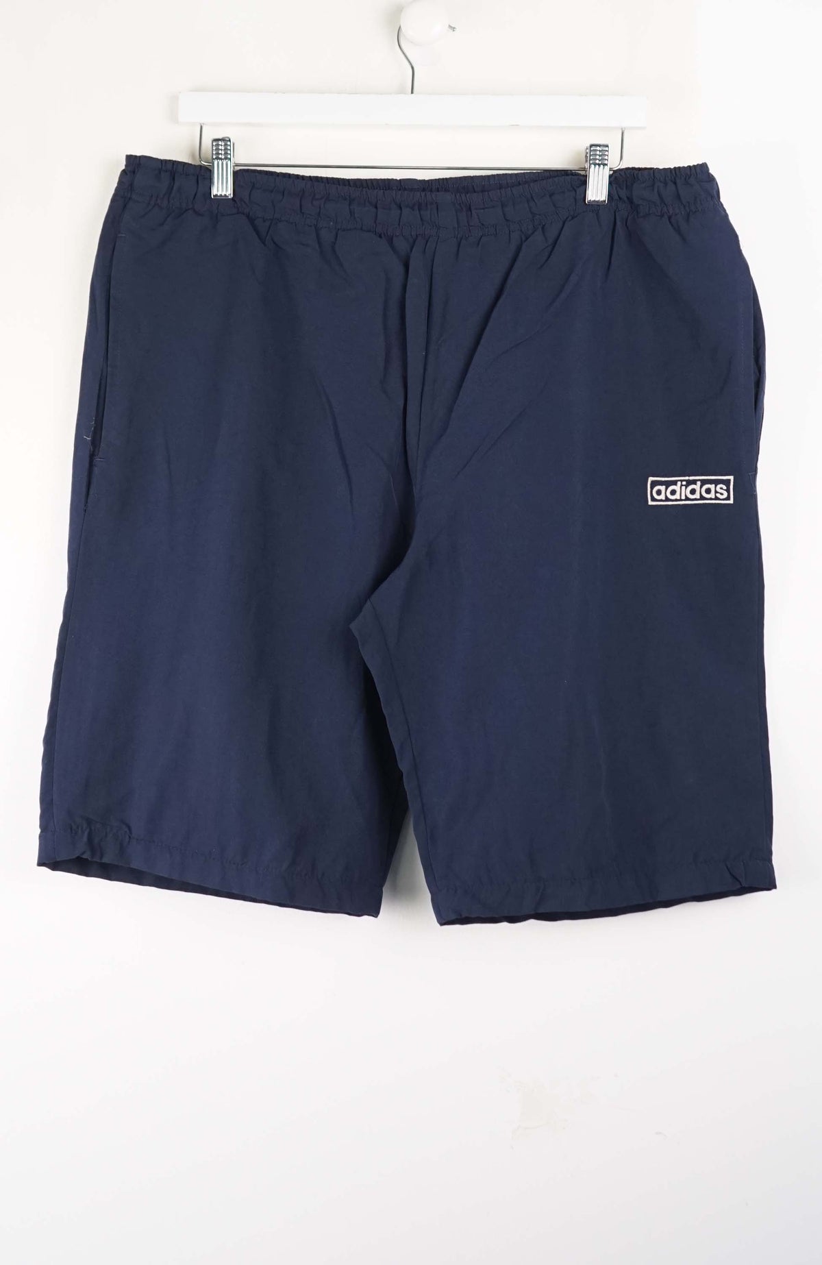 VINTAGE ADIDAS TRACK PANT SHORTS (XL)