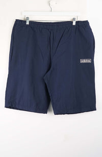 VINTAGE ADIDAS TRACK PANT SHORTS (XL)