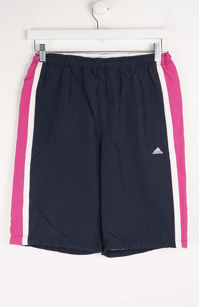 VINTAGE ADIDAS TRACK PANT SHORTS (XS)