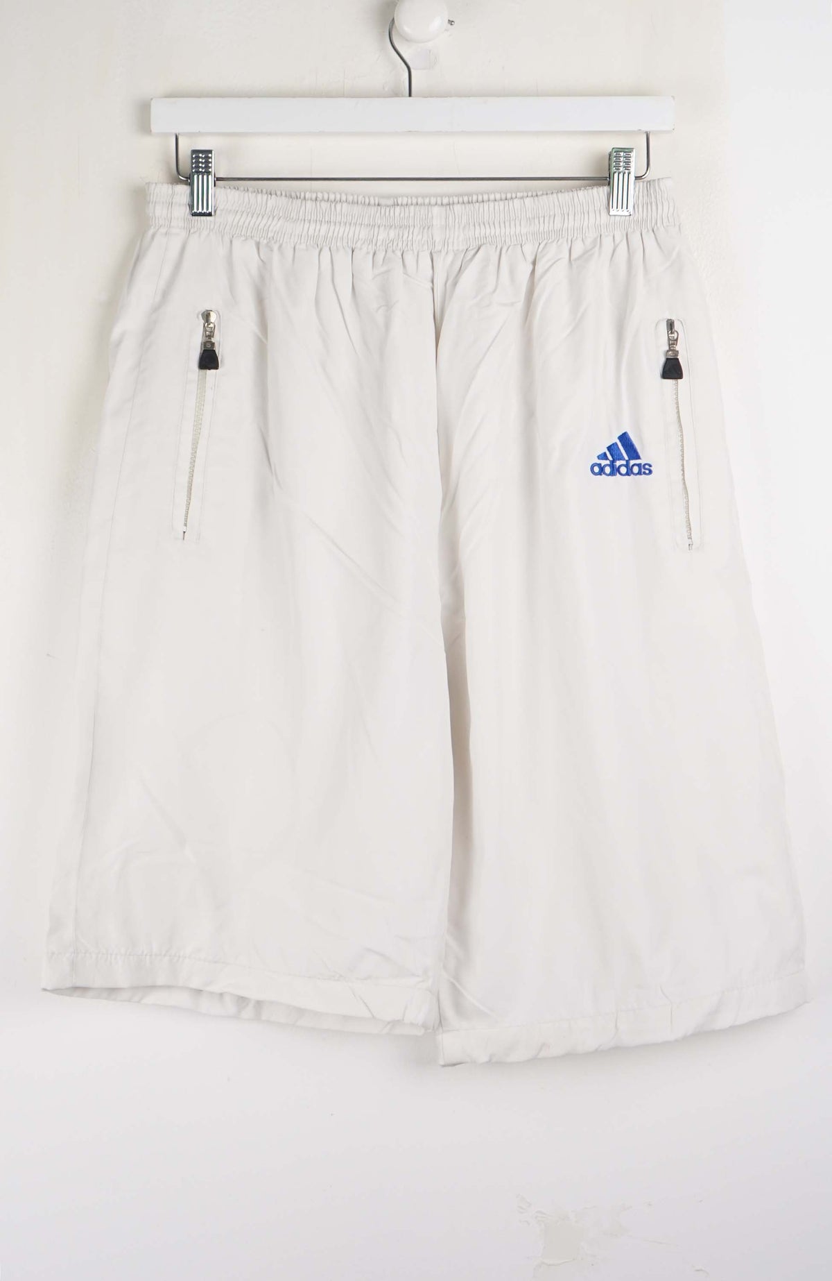 VINTAGE ADIDAS TRACK PANT SHORTS (XS)