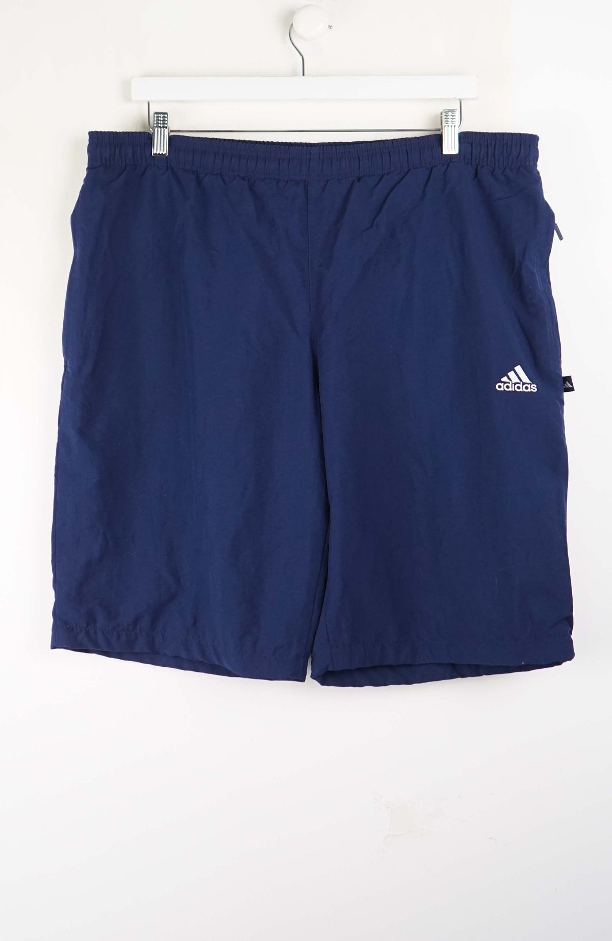 VINTAGE ADIDAS TRACK PANT SHORTS (XXXL)