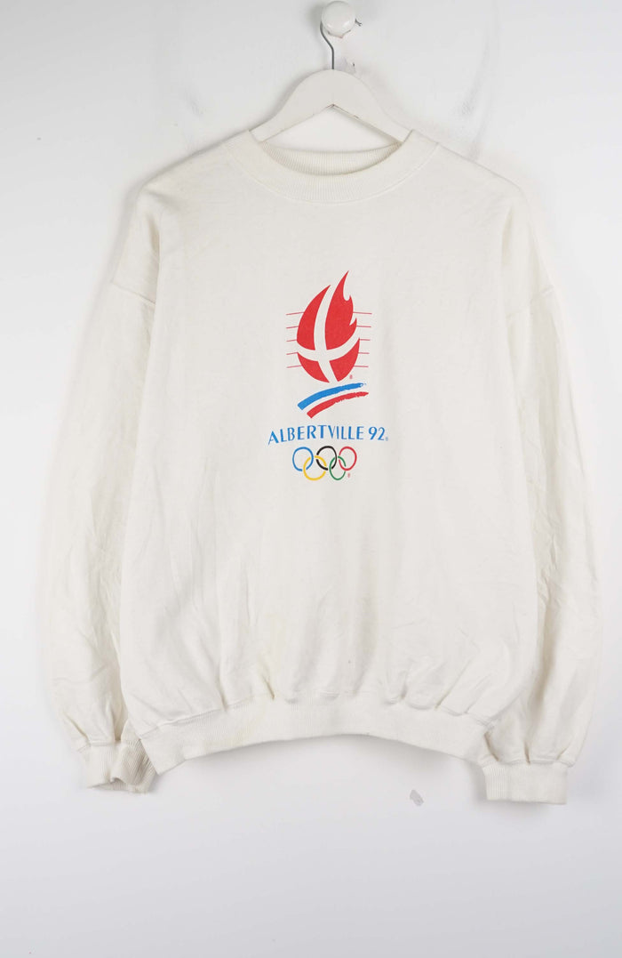 VINTAGE OLYMPIC ALBERTVILLE 92 SWEATER (M)