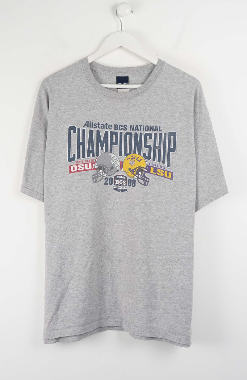 VINTAGE ALLSTATE OHIO VS TIGERS CHAMPIONSHIP T-SHIRT (XL)