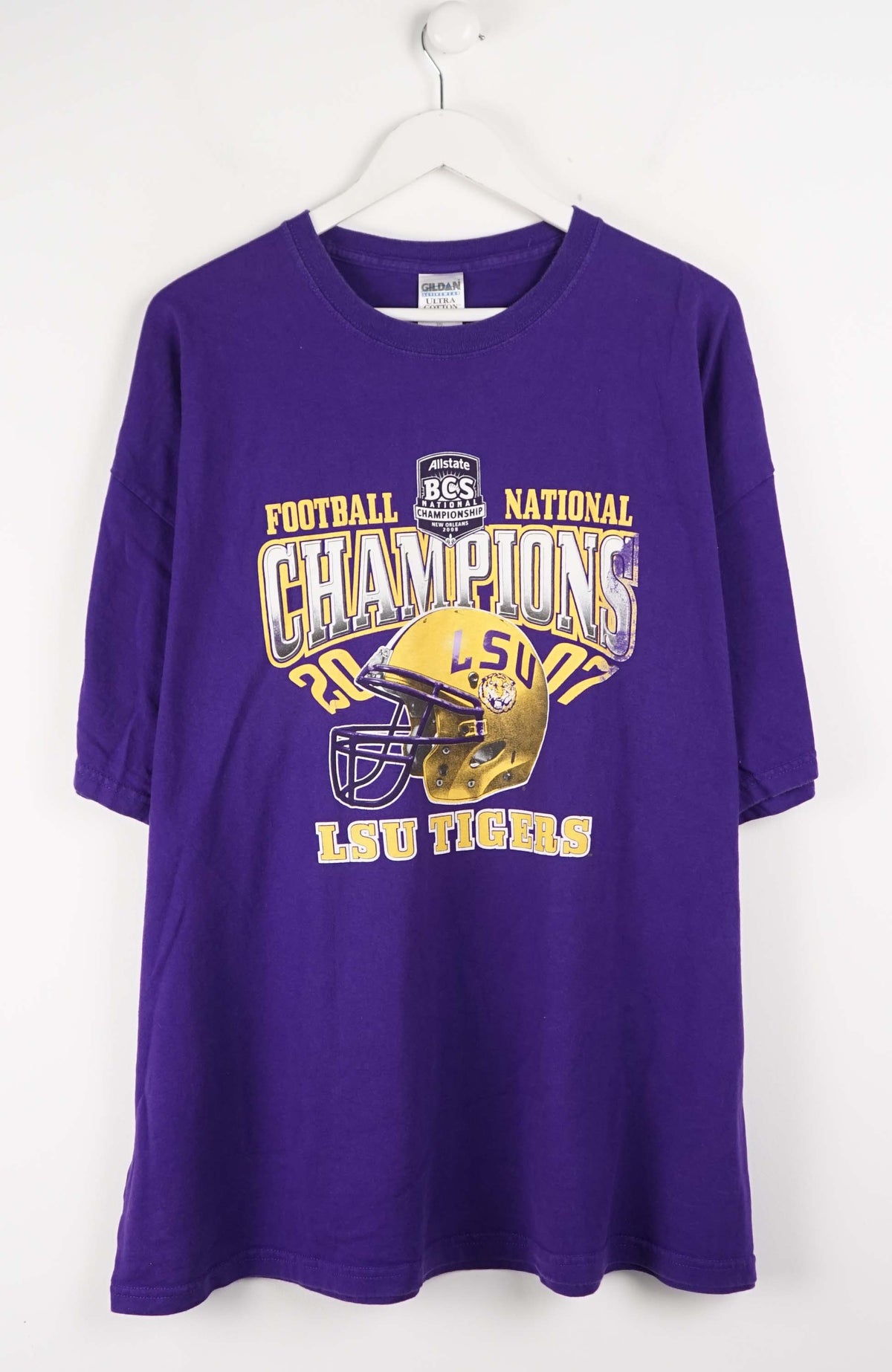 VINTAGE ALLSTATE LSU TIGERS CHAMPIONSHIP T-SHIRT (XXXL)