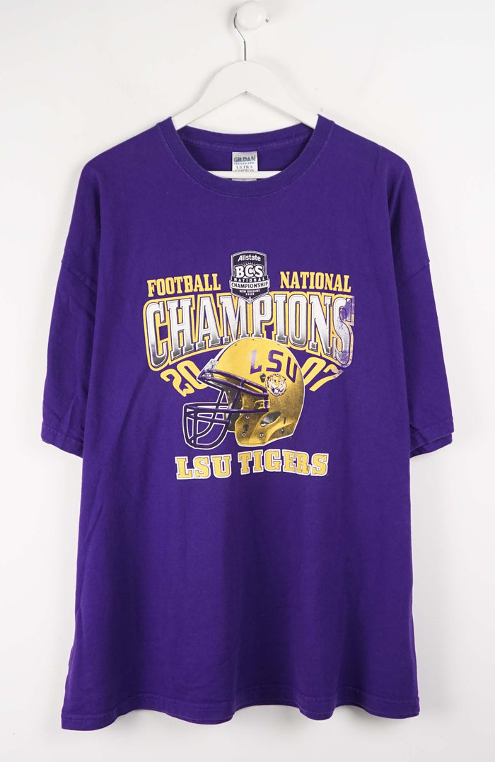 VINTAGE ALLSTATE LSU TIGERS CHAMPIONSHIP T-SHIRT (XXXL)