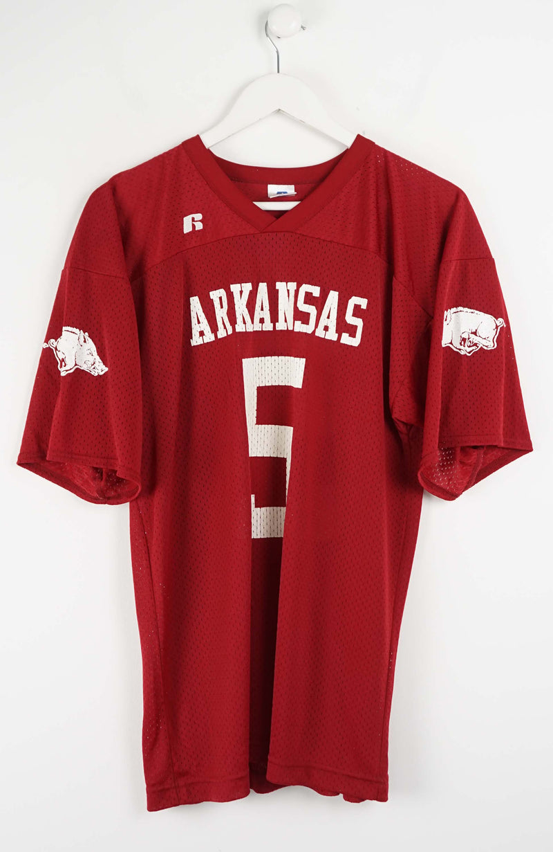 VINTAGE NFL ARKANSAS RAZORBACKS JERSEY (M)