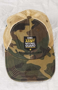 VINTAGE ARMY REAL TREE HAT