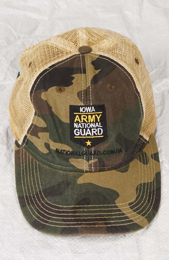 VINTAGE ARMY REAL TREE HAT