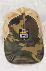 VINTAGE ARMY REAL TREE HAT