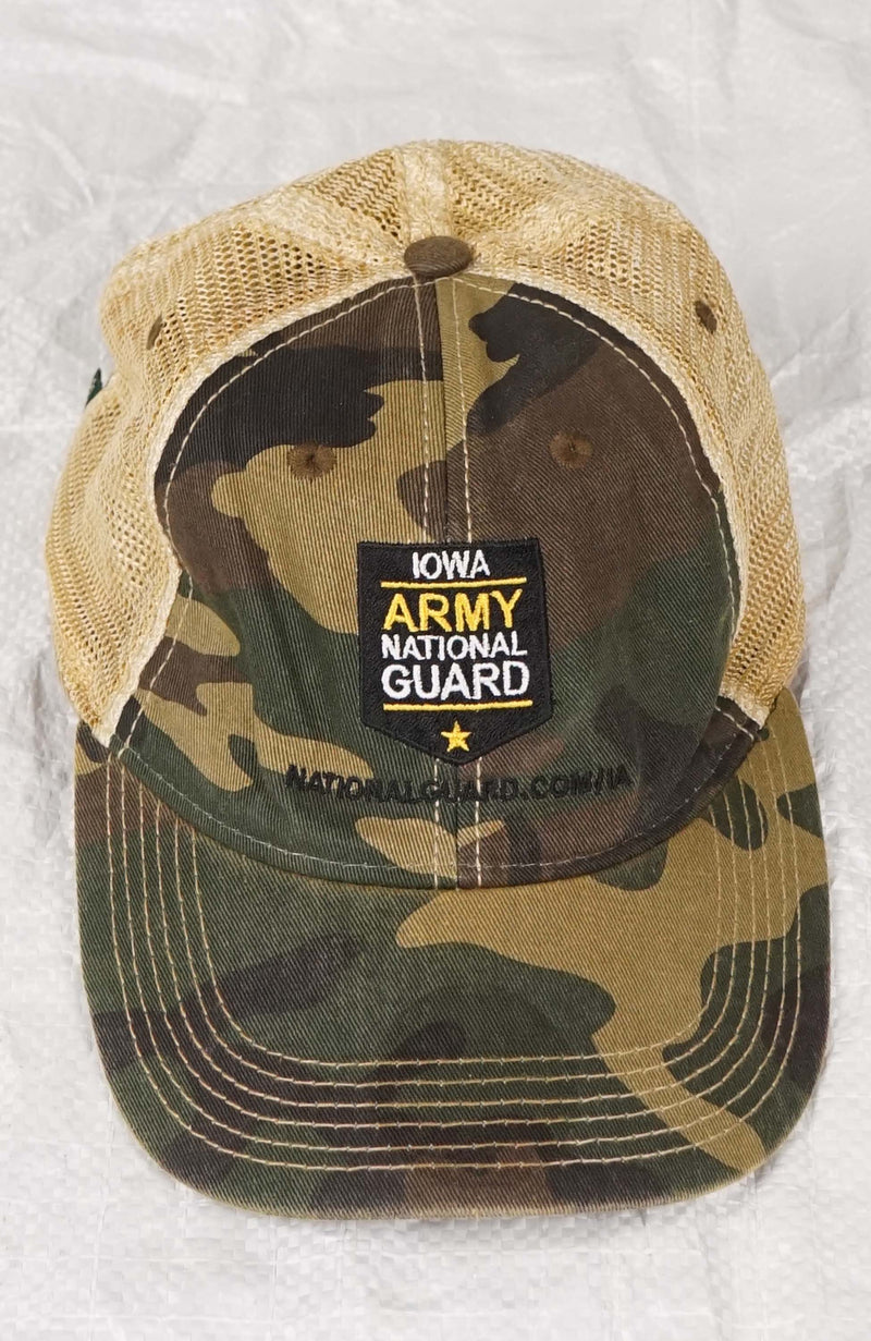 VINTAGE ARMY REAL TREE HAT