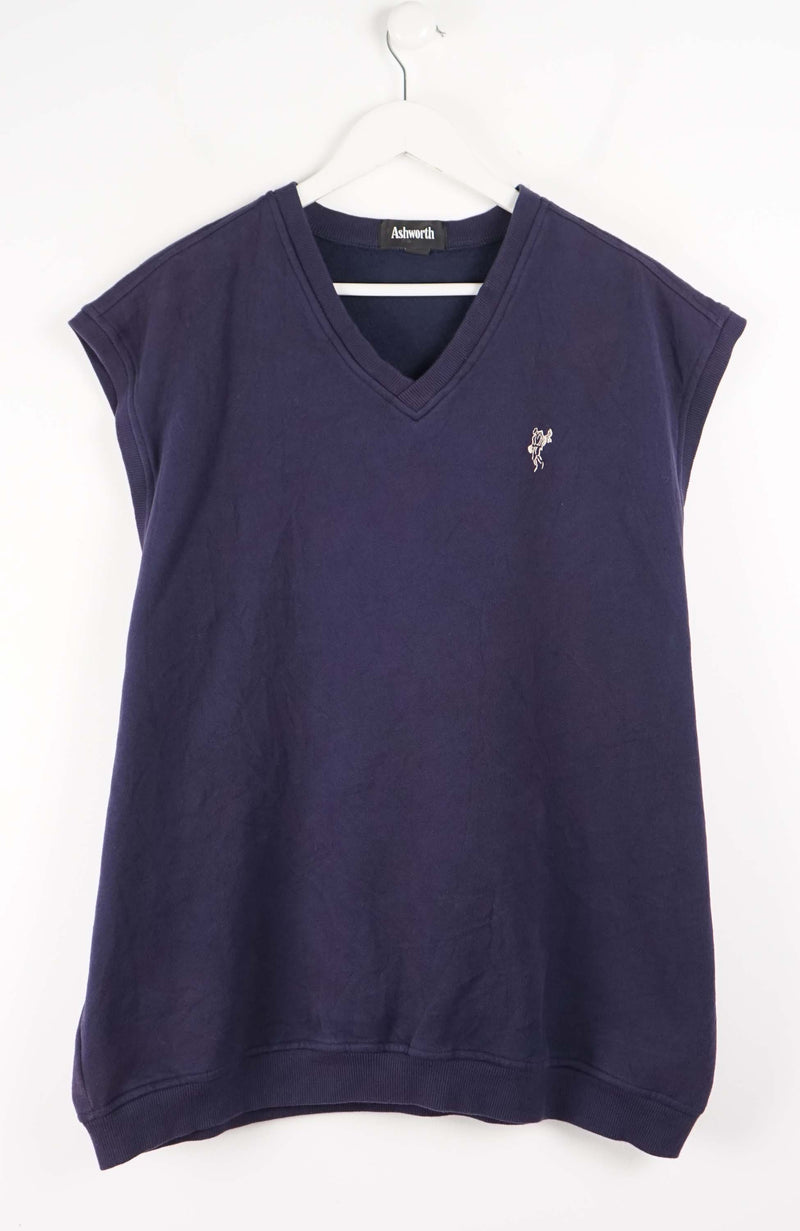 VINTAGE ASHWORTH GOLF SWEATER VEST (XXL)
