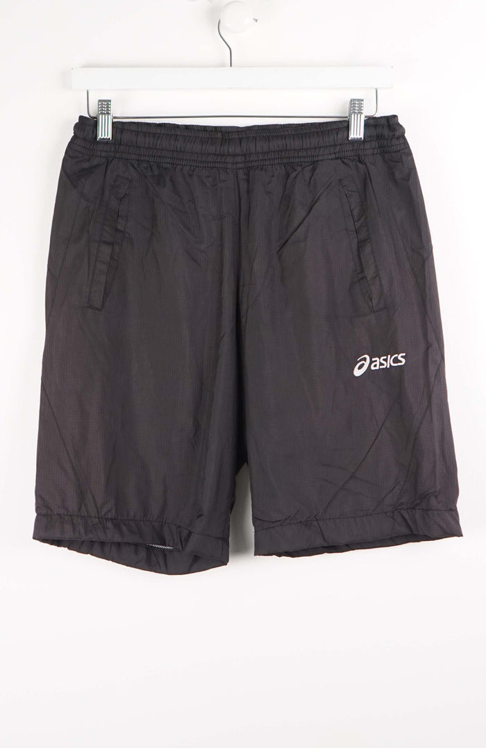 VINTAGE ASICS TRACK PANT SHORTS (M)