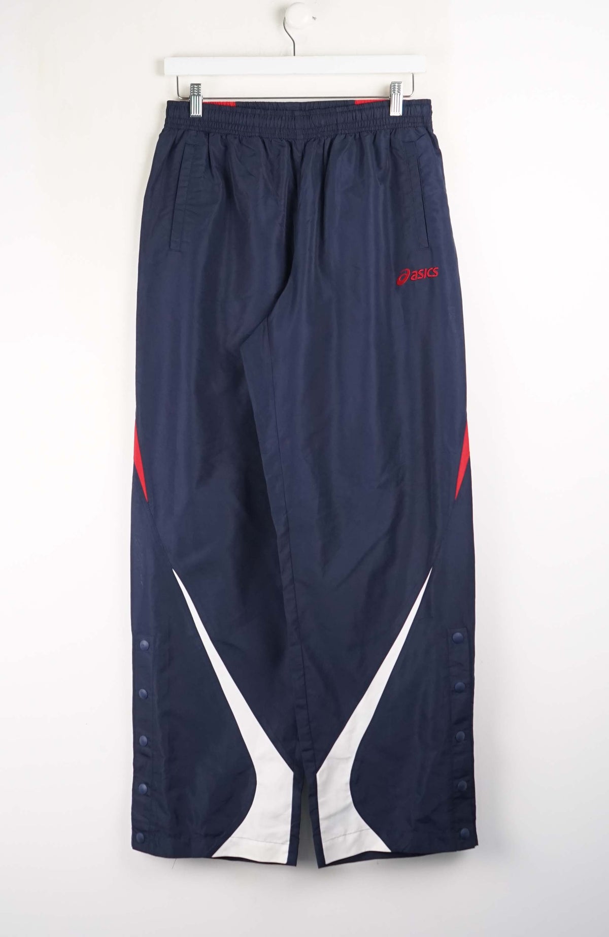 VINTAGE ASICS TRACK PANTS (M)