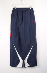 VINTAGE ASICS TRACK PANTS (M)