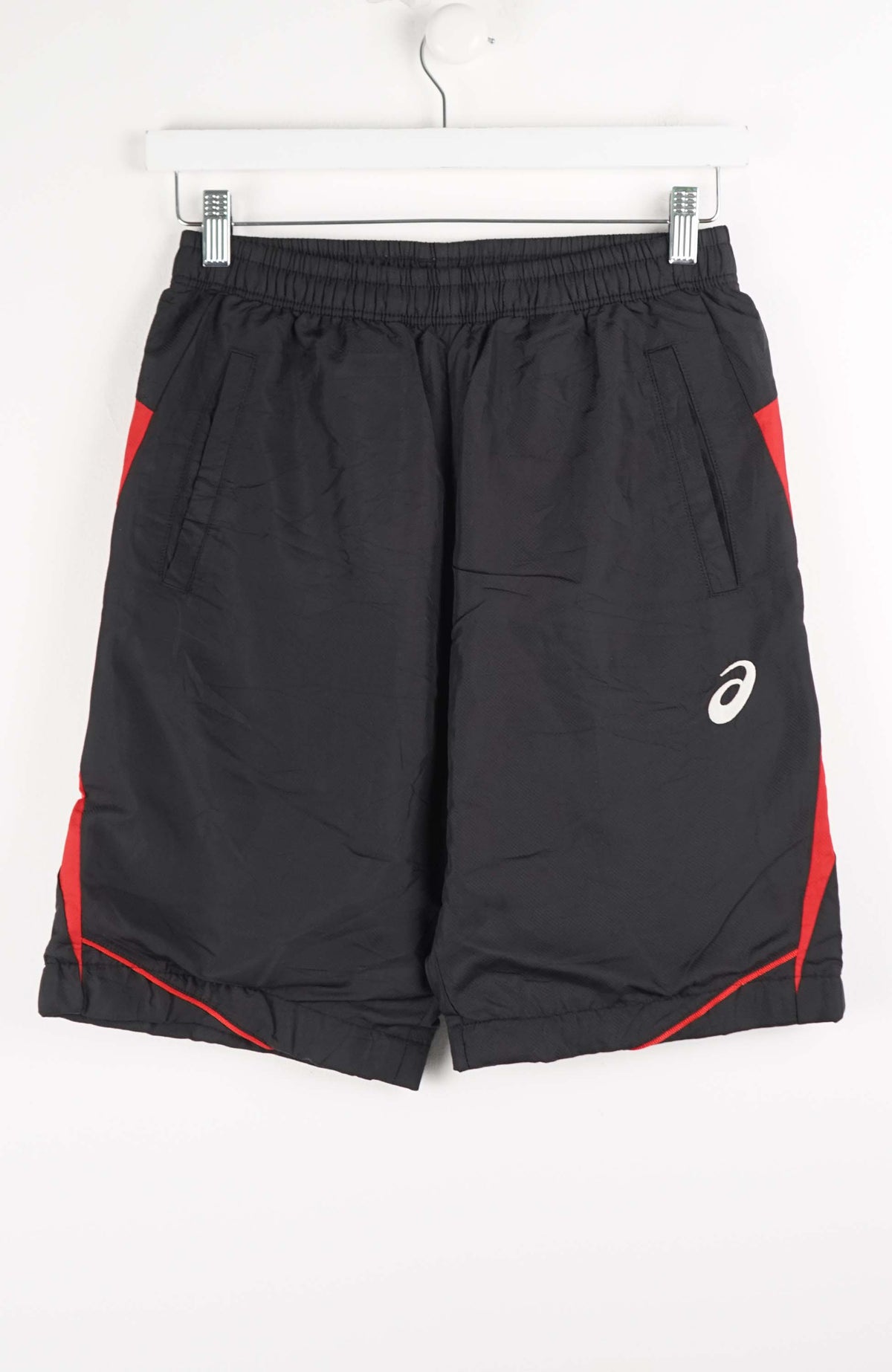 VINTAGE ASICS TRACK PANT SHORTS (XS)