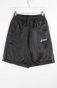 VINTAGE ASICS TRACK PANT SHORTS (XS)