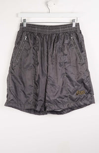 VINTAGE ASICS TRACK PANT SHORTS (XS)