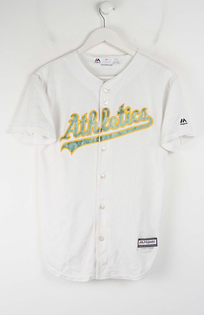 VINTAGE OAKLAND ATHLETIC JENKINS BASEBALL JERSEY (S)