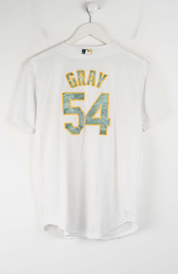 VINTAGE OAKLAND ATHLETIC JENKINS BASEBALL JERSEY (S)