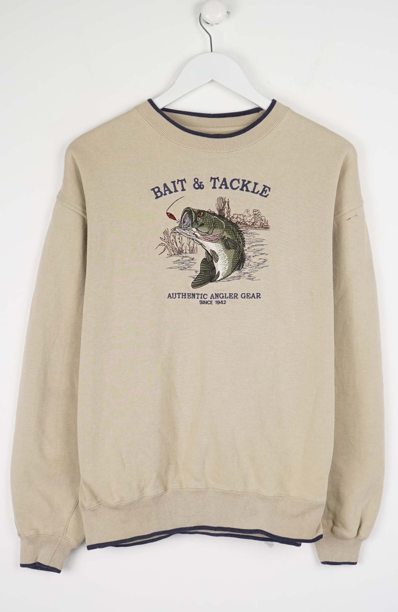 VINTAGE BAIT & TACKLE SWEATER (M)