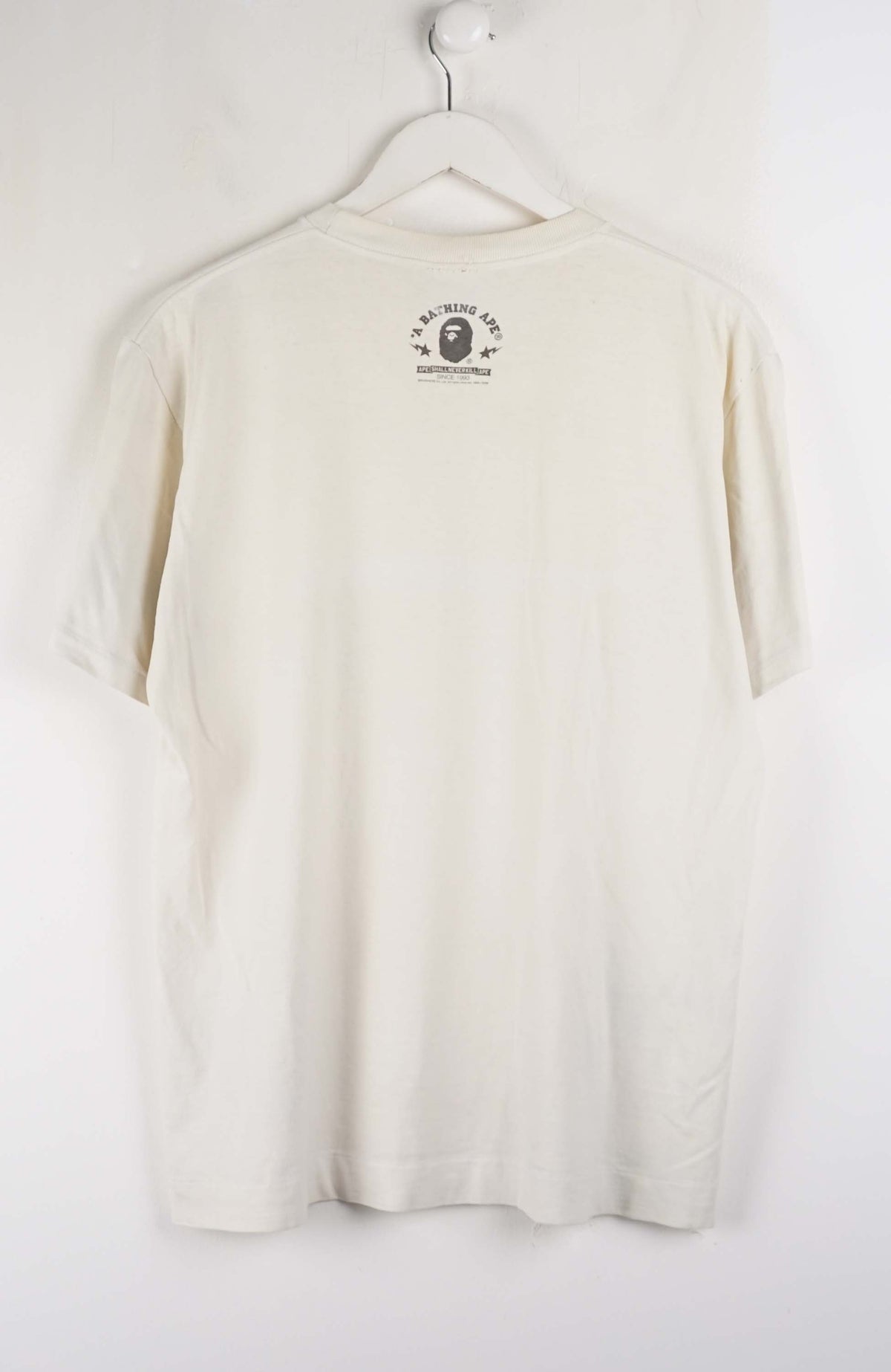 VINTAGE BATHING APE 1993 APE SHALL NEVER KILL APE T-SHIRT (M)
