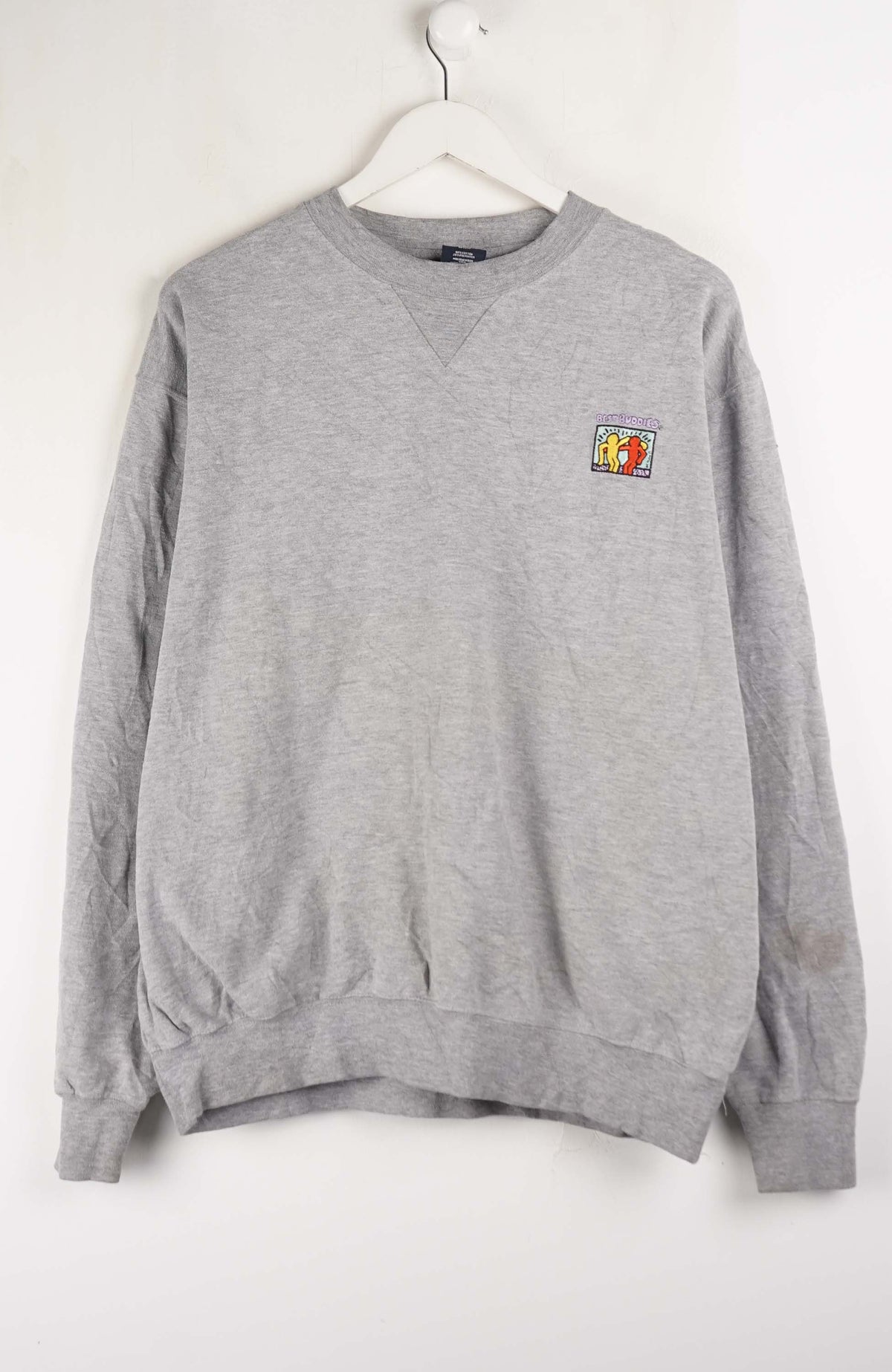 VINTAGE KEITH HERING BEST BUDDIES SWEATER (L)