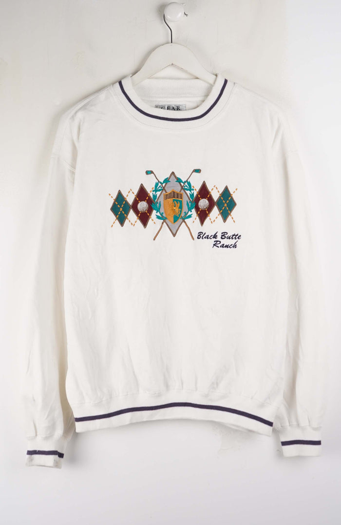 VINTAGE GOLF SWEATER (M)