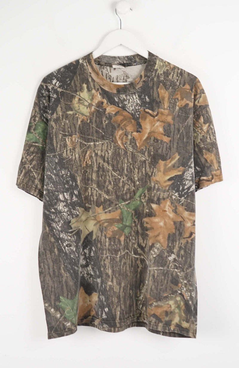 VINTAGE MOSSY OAK REAL TREE T-SHIRT (L)