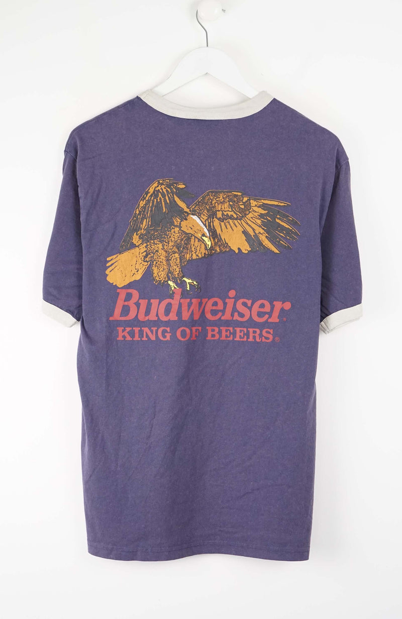 VINTAGE BUDWEISER BEER T-SHIRT (M)