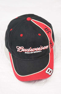 VINTAGE NASCAR BUDWEISER KING OF BEERS HAT