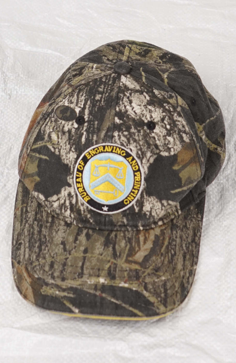 VINTAGE BUREAU OF ENGRAVING AND PRINTING REAL TREE HAT