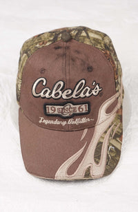 VINTAGE CABELA'S REAL TREE HAT