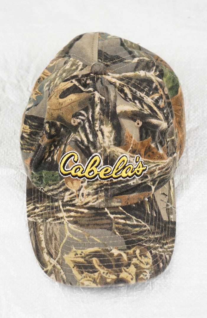 VINTAGE CABELA'S REAL TREE HAT