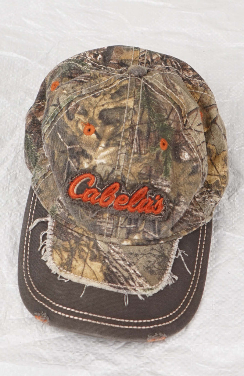 VINTAGE CABELA'S REAL TREE HAT