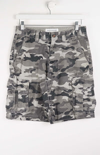 VINTAGE CAMO CARGO SHORTS W30